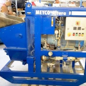 foto 71bar 16mm concrete spray pump max 6m3/h AtlasCopco Meyco Altera